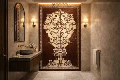 Baroque Grace A Mosaic Art