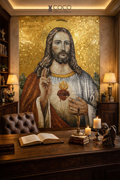 Beacon of Faith Stone Mosaic