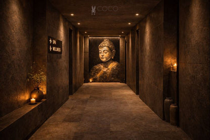 Buddha’s Wisdom Stone Mosaic Art