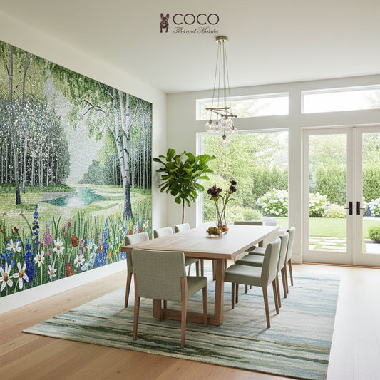 Field of Dreams Wall Mosaic Art