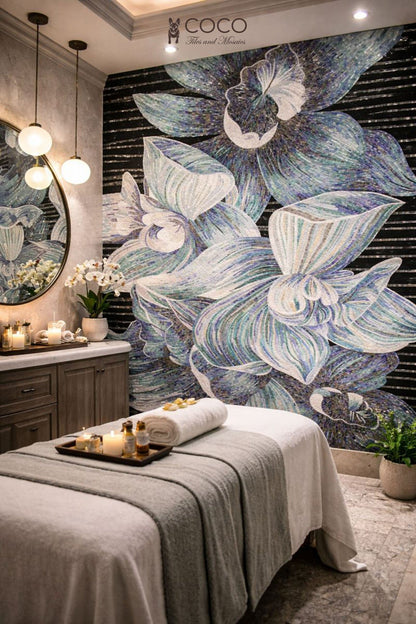 Mystic Bloom Wall Mosaic