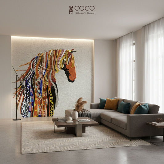 Patterned Majesty Mosaic Wall Art