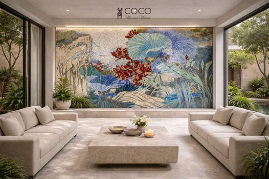 The Flow of Life Glass Mosaic