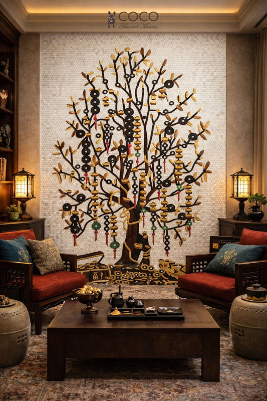 Tree of Fortune Mosaic Art