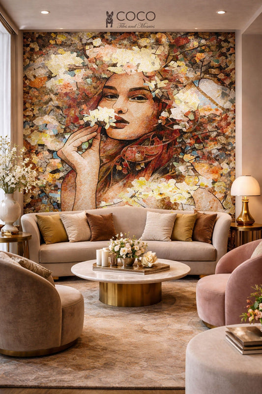 Whisper of Spring Mosaic Tile