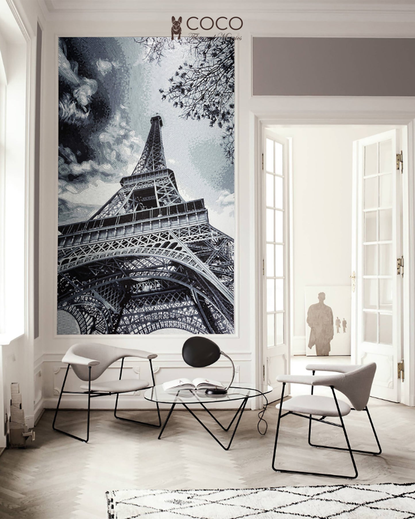 Artistic Mosaic - Eiffel Tower