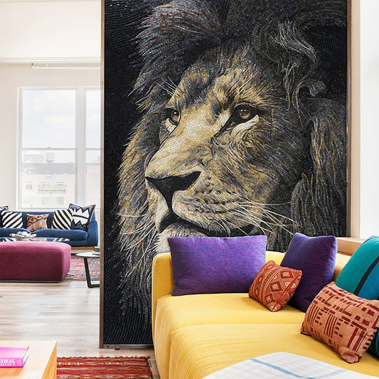 Artistic Mosaic - Lion King