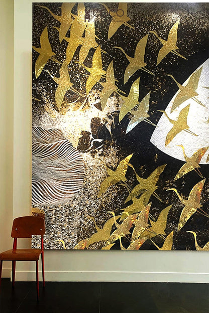 Artistic Mosaic - Birds - A Thousand Years