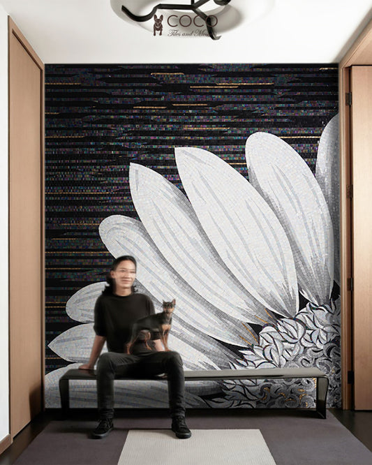 Artistic Mosaic - Giant Flower - Make It Bigger