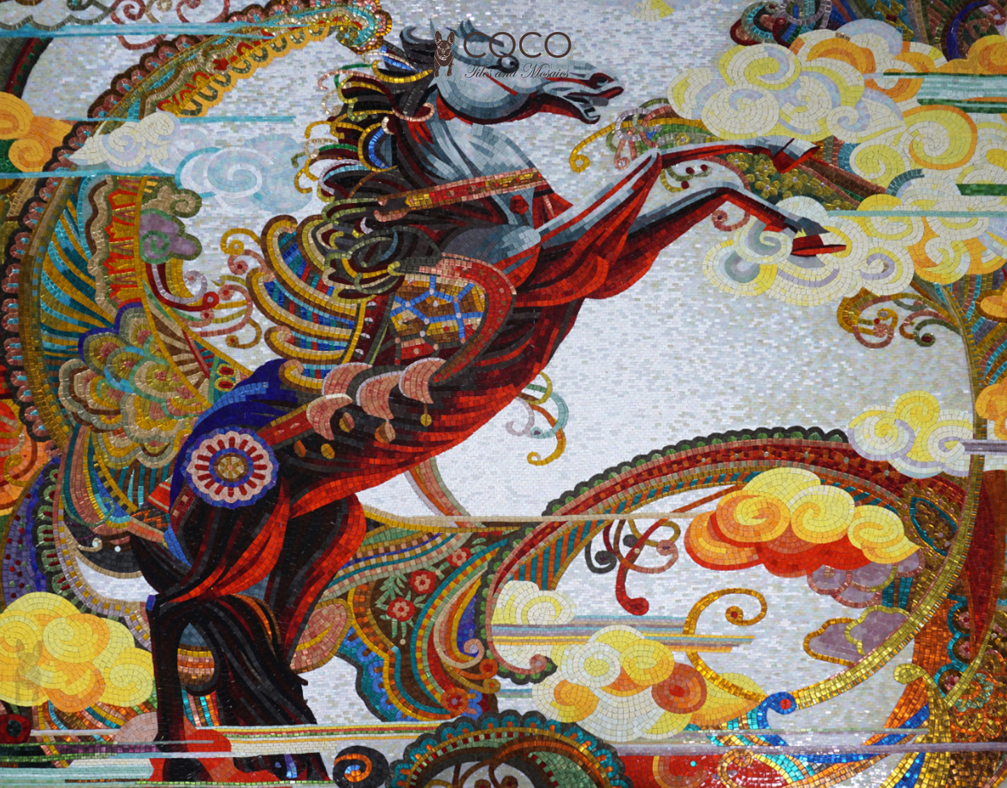 Artistic Mosaic - Horse - Triumph
