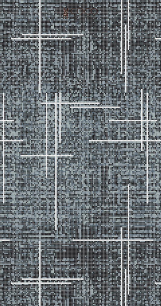 Artistic Mosaic - Matrix - Grey