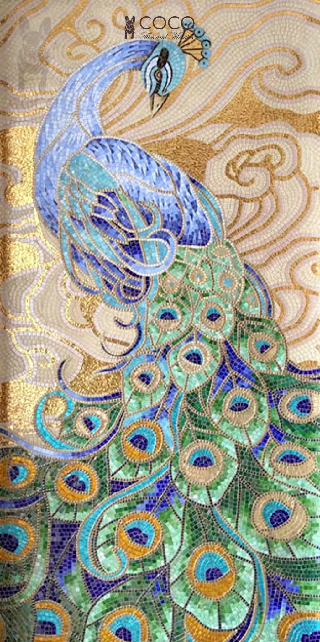 Artistic Mosaic - Peacock - Self Confidence