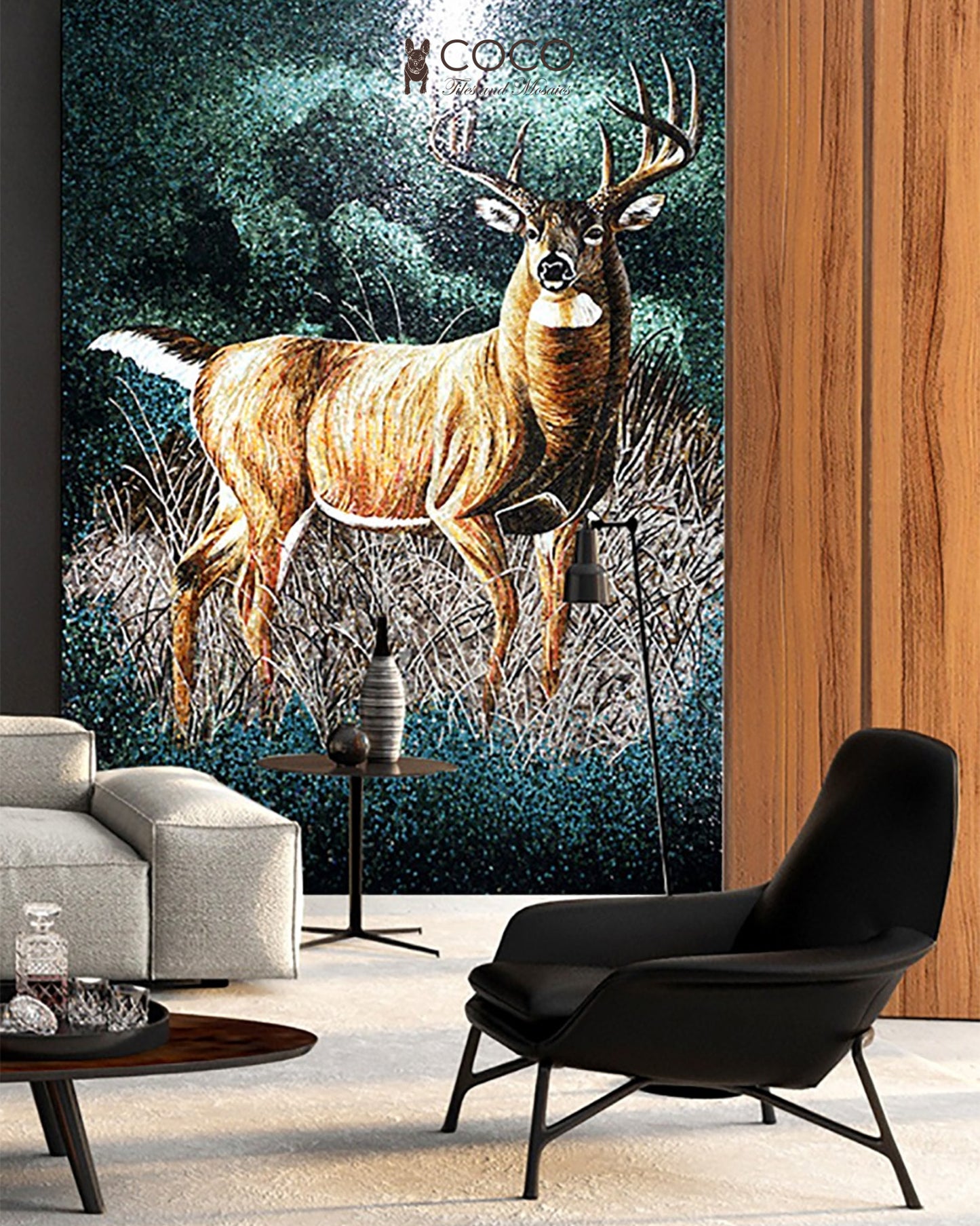 Artistic Mosaic - Deer - Spirit