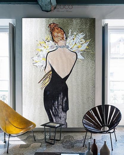 Artistic Mosaic - A Woman of Sentiment