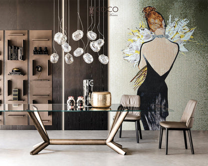 Artistic Mosaic - A Woman of Sentiment