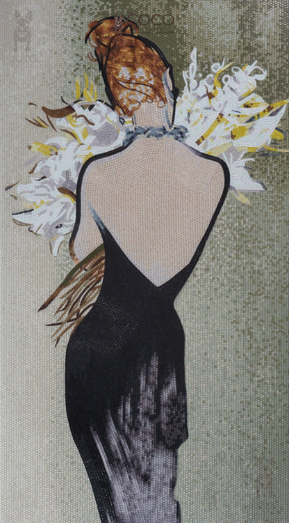 Artistic Mosaic - A Woman of Sentiment