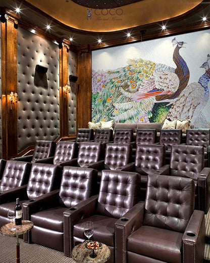 Artistic Mosaic - Peacock - Love