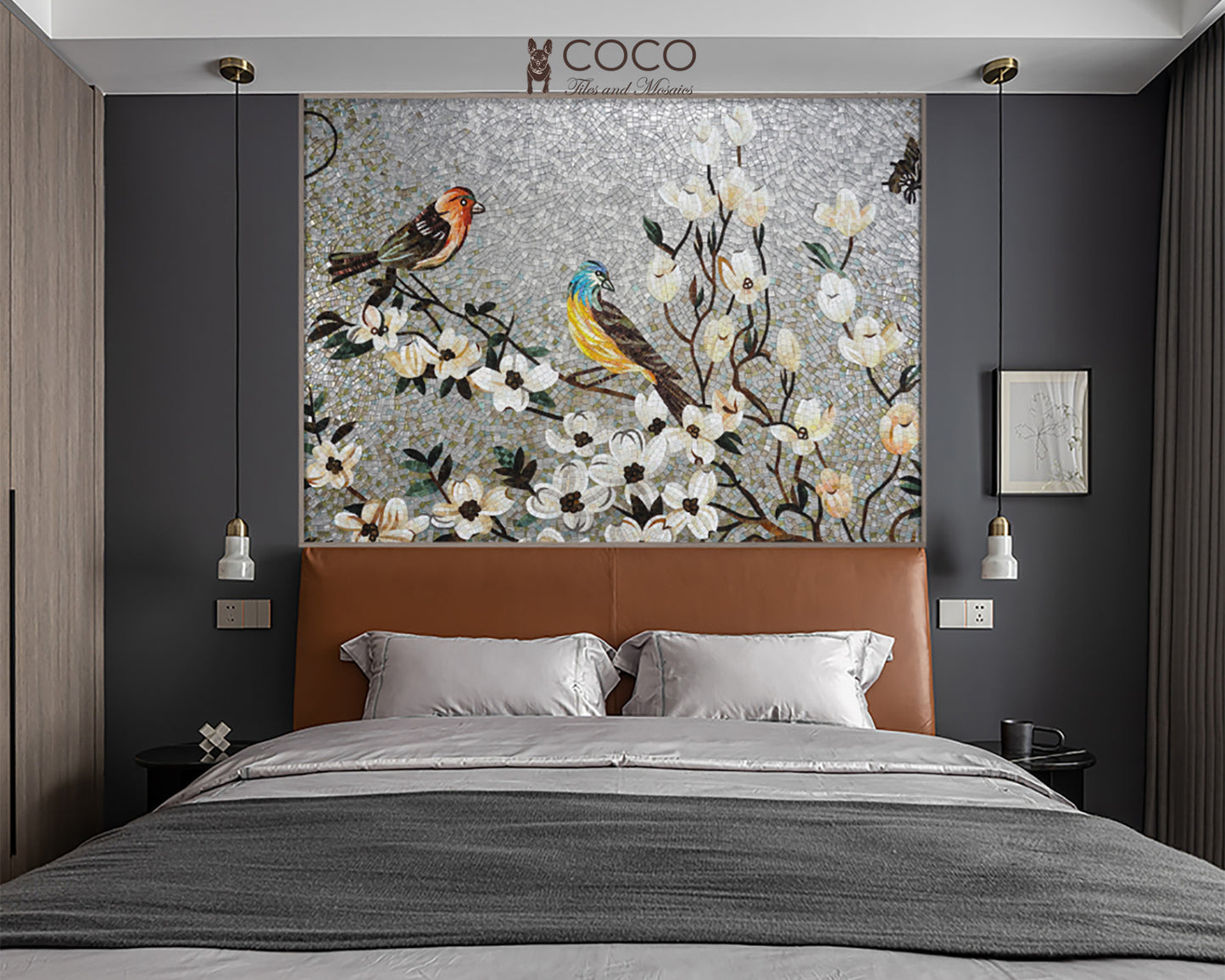 Artistic Mosaic - Birds - Love of Loyalty