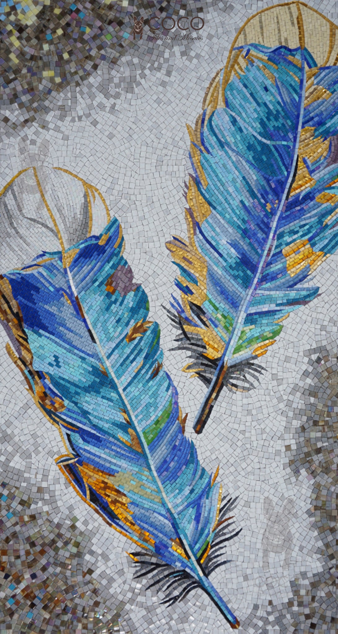 Artistic Mosaic - Fantasy Feather - Strength