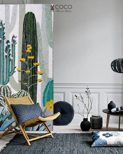 Artistic Mosaic - Cactus