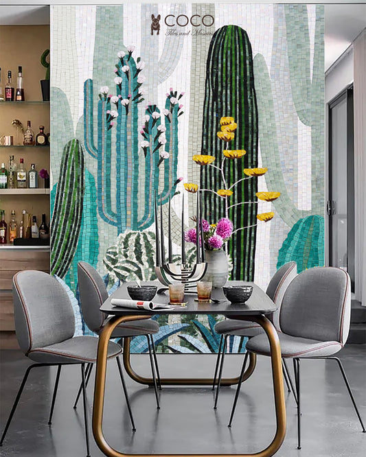 Artistic Mosaic - Cactus