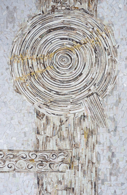 Artistic Mosaic - Abstract - Circle of Wisdom