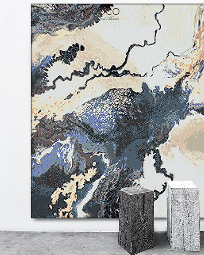 Artistic Mosaic - Abstract - Sand Dune