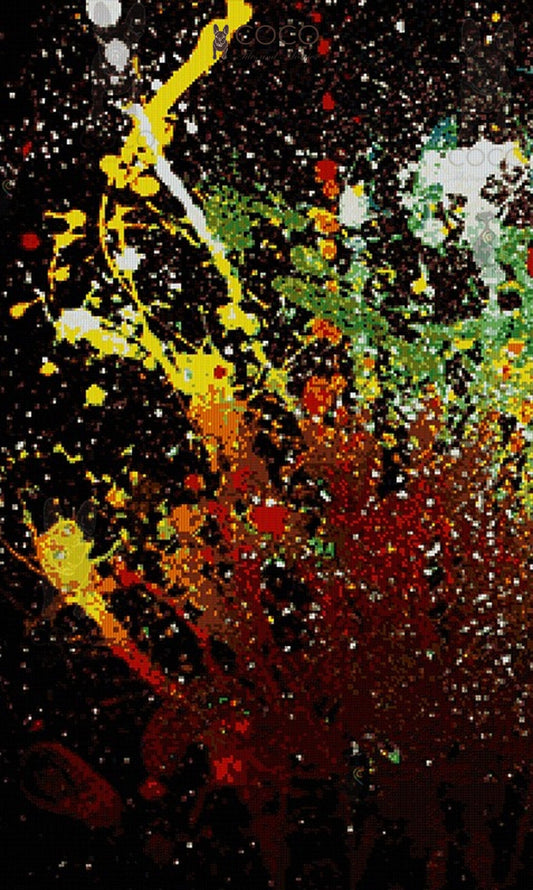 Mosaic Art - Abstract - Galaxy