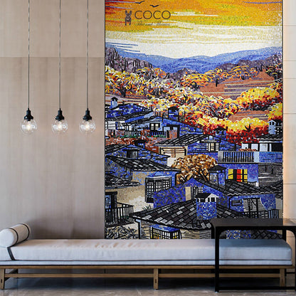 Artistic Mosaic - Picturesque Town