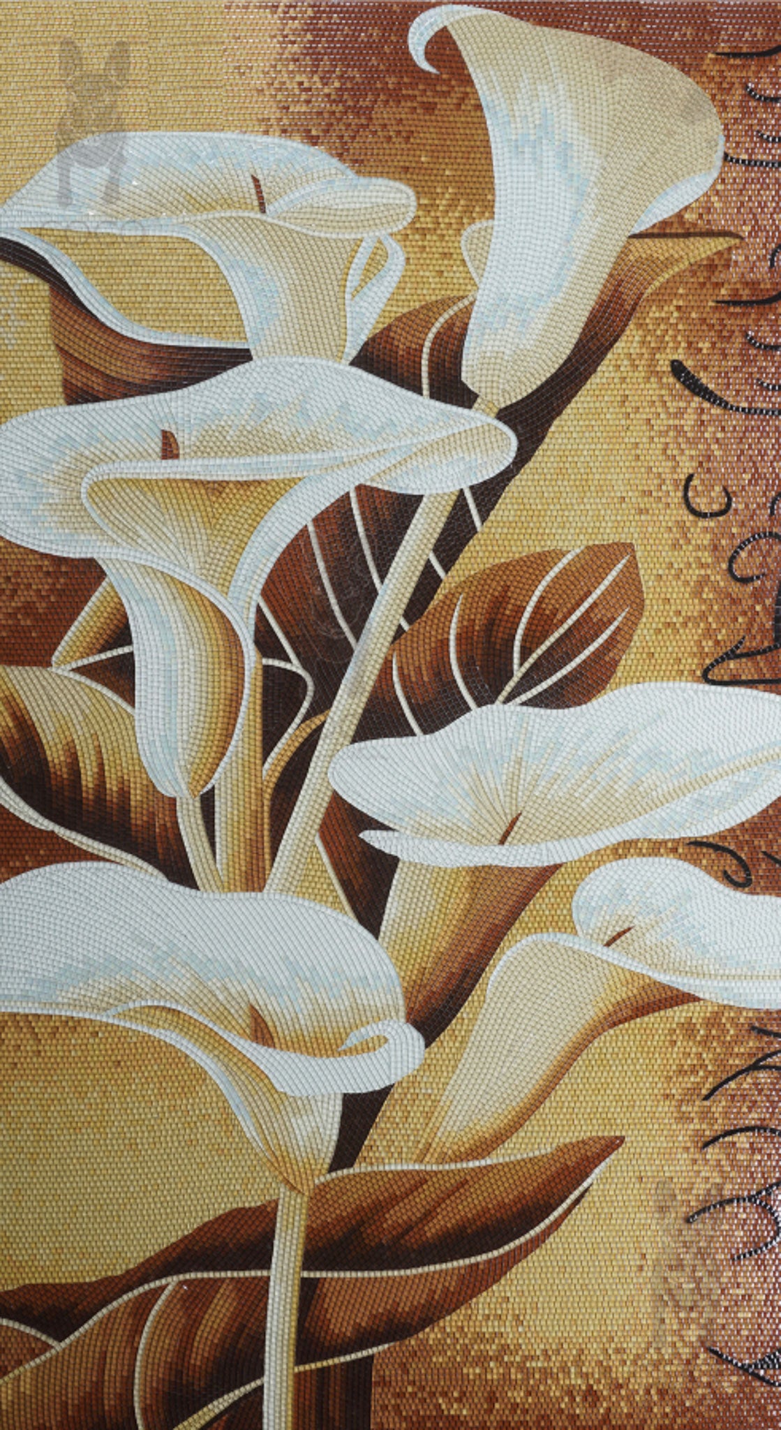 Artistic Mosaic - Calla Lily