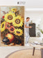 Artistic Mosaic - Golden Bloom of Sunflowers