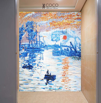 Artistic Mosaic - Sea Village