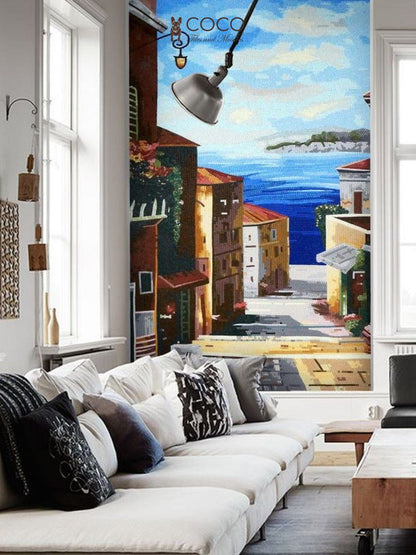 Artistic Mosaic - Italian Cityscape