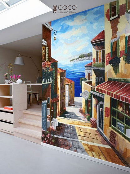 Artistic Mosaic - Italian Cityscape