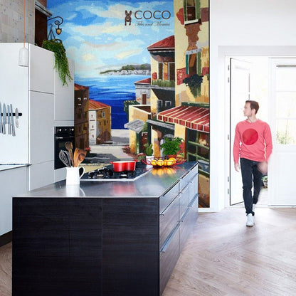 Artistic Mosaic - Italian Cityscape