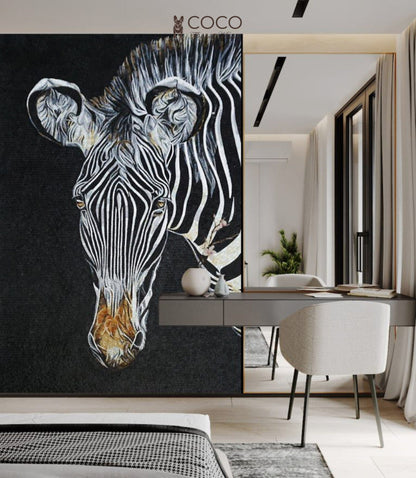 Artistic Mosaic - Grevy's Zebra