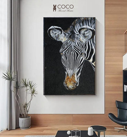 Artistic Mosaic - Grevy's Zebra