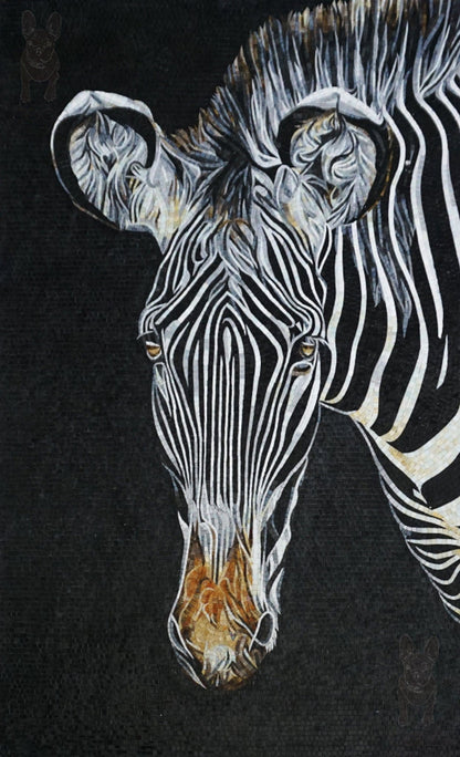 Artistic Mosaic - Grevy's Zebra