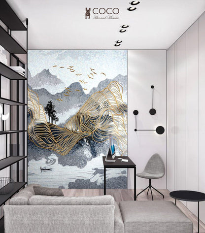 Artistic Mosaic - Landscape- Change of Season