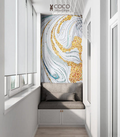 Artistic Mosaic - Abstract - Lagoon