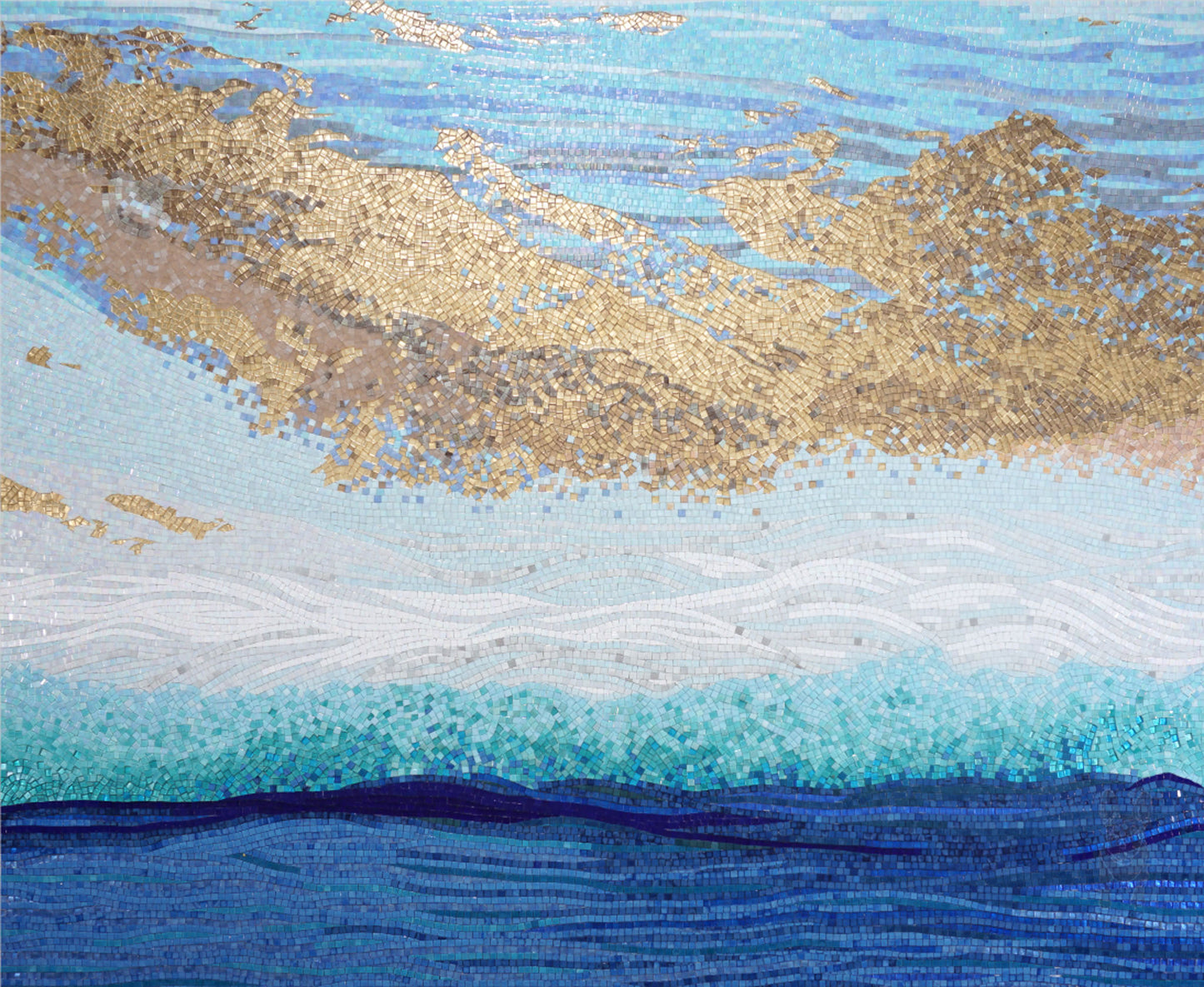 Artistic Mosaic - Abstract - Desert Sea