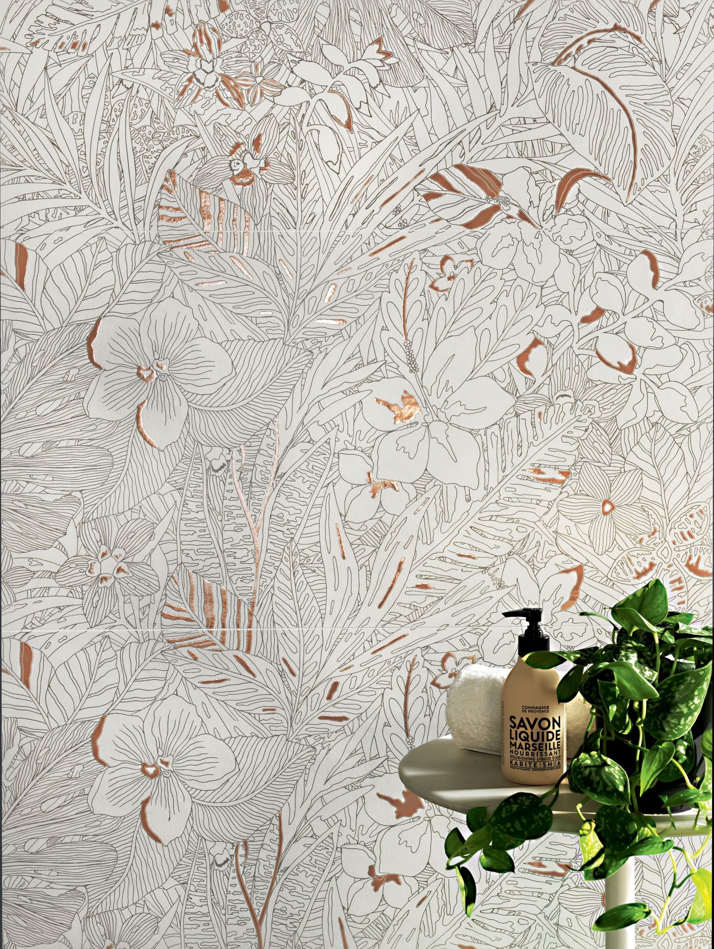 Wonderland Series - Coral Jungle 500x1200mm Ceramic Tile