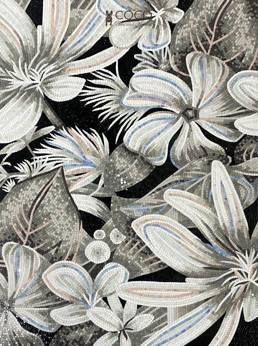 Whispers of the Night Mosaic Mural