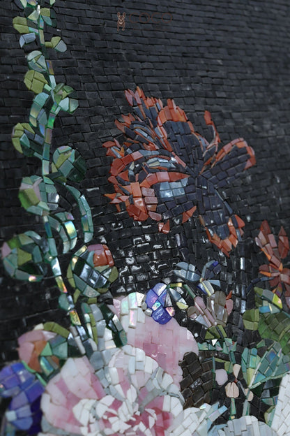 Twilight Bouquet Glass Mosaic