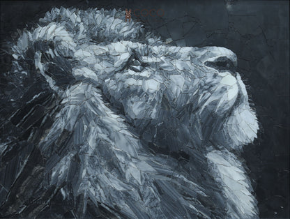 The Eternal King Stone Mosaic Art