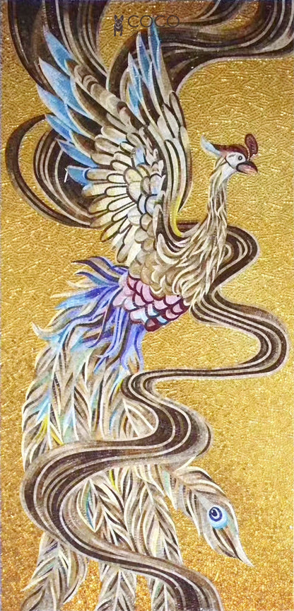 Phoenix Rising Mosaic Wall Art