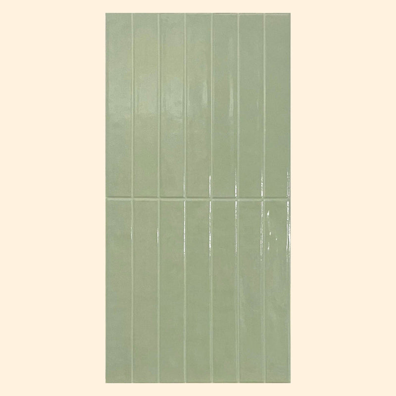 Coastline Series - Boardwalk Seagrass Gloss 400x800mm Porcelain Tile
