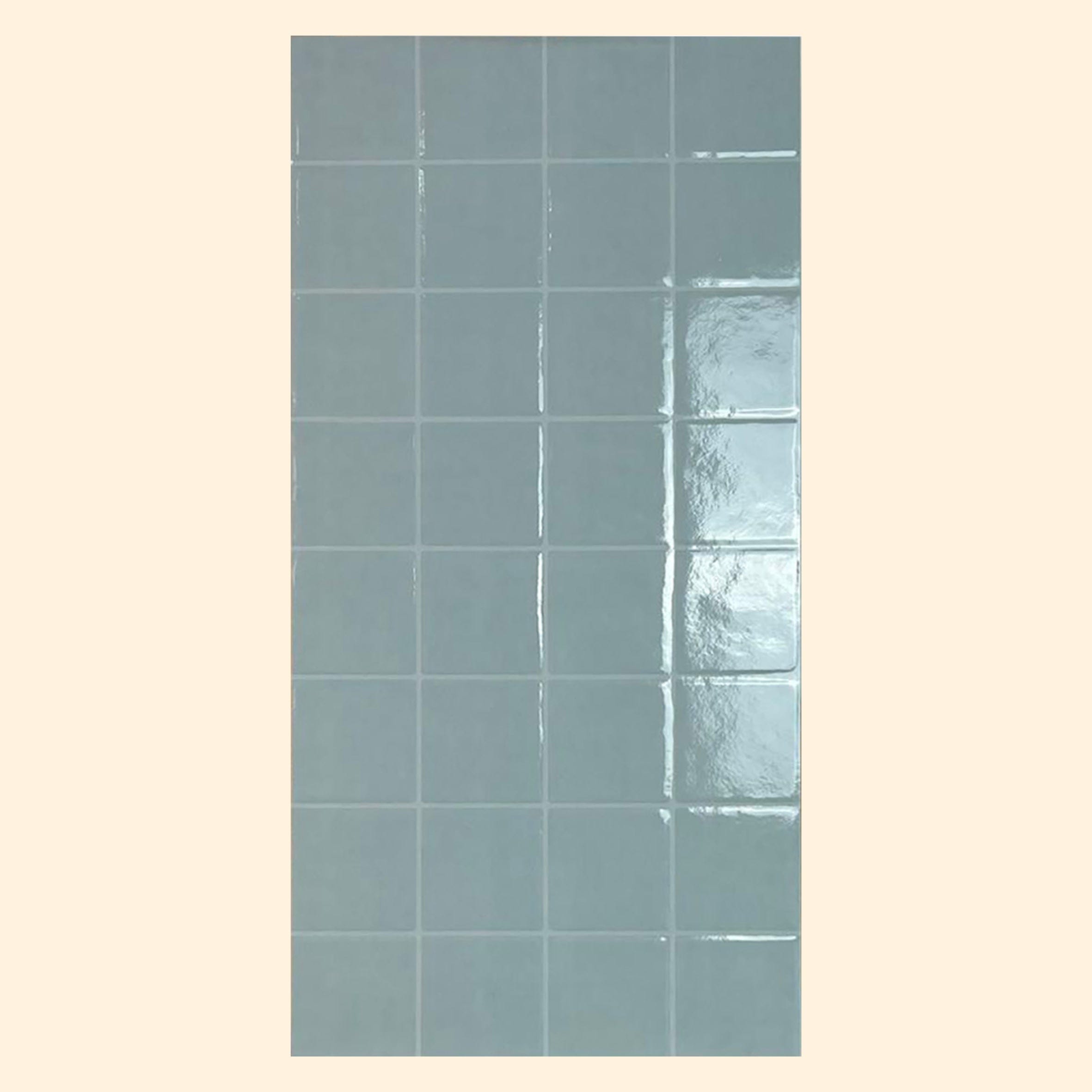 Coastline Series - Harbour Grid Tide Gloss 400x800mm Porcelain Tile