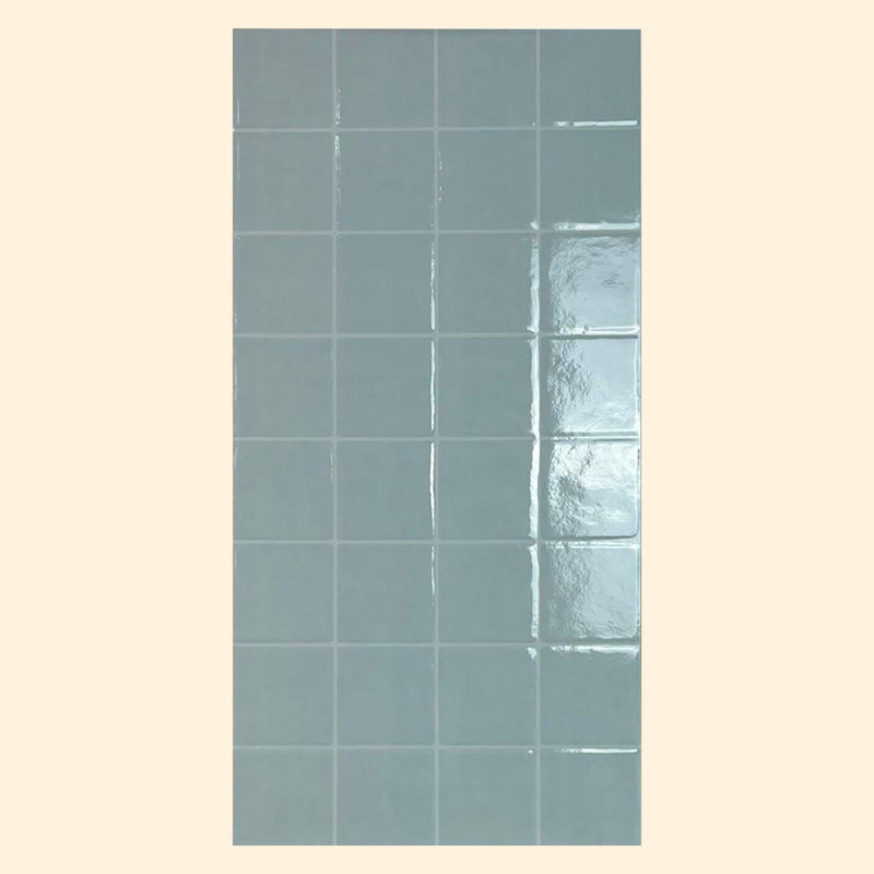 Coastline Series - Harbour Grid Tide Gloss 400x800mm Porcelain Tile