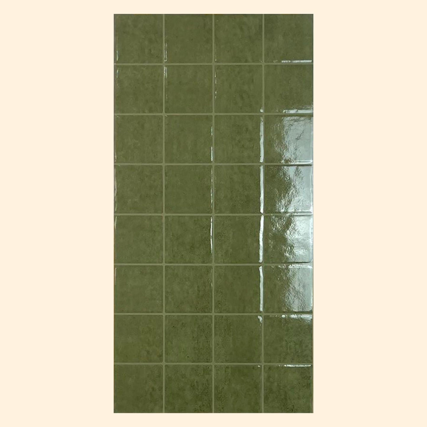 Coastline Series - Harbour Grid Cypress Gloss 400x800mm Porcelain Tile